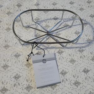 Huntington Home 2 Bottle Metal Caddy